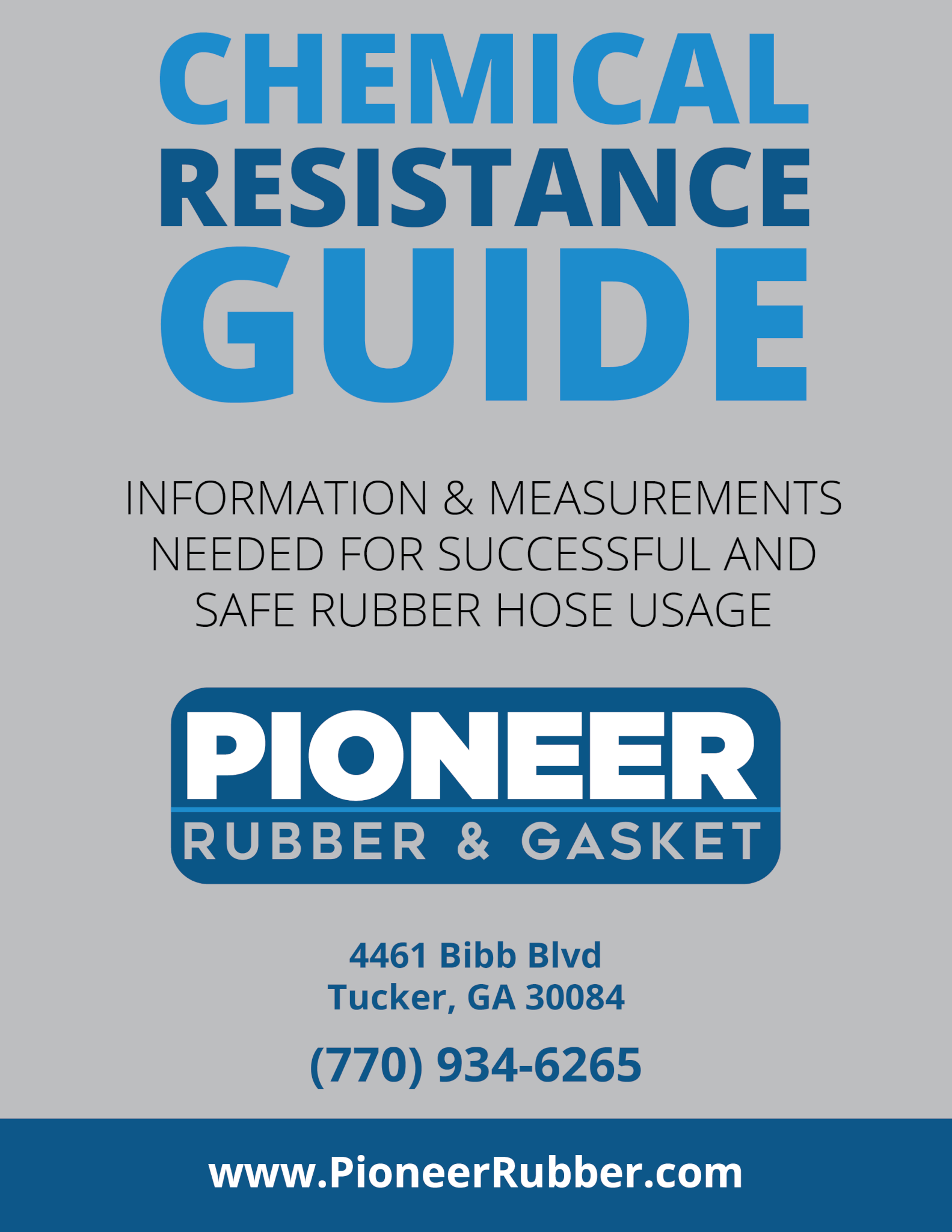 Pioneer Chemical Resistance Guide Cover-01